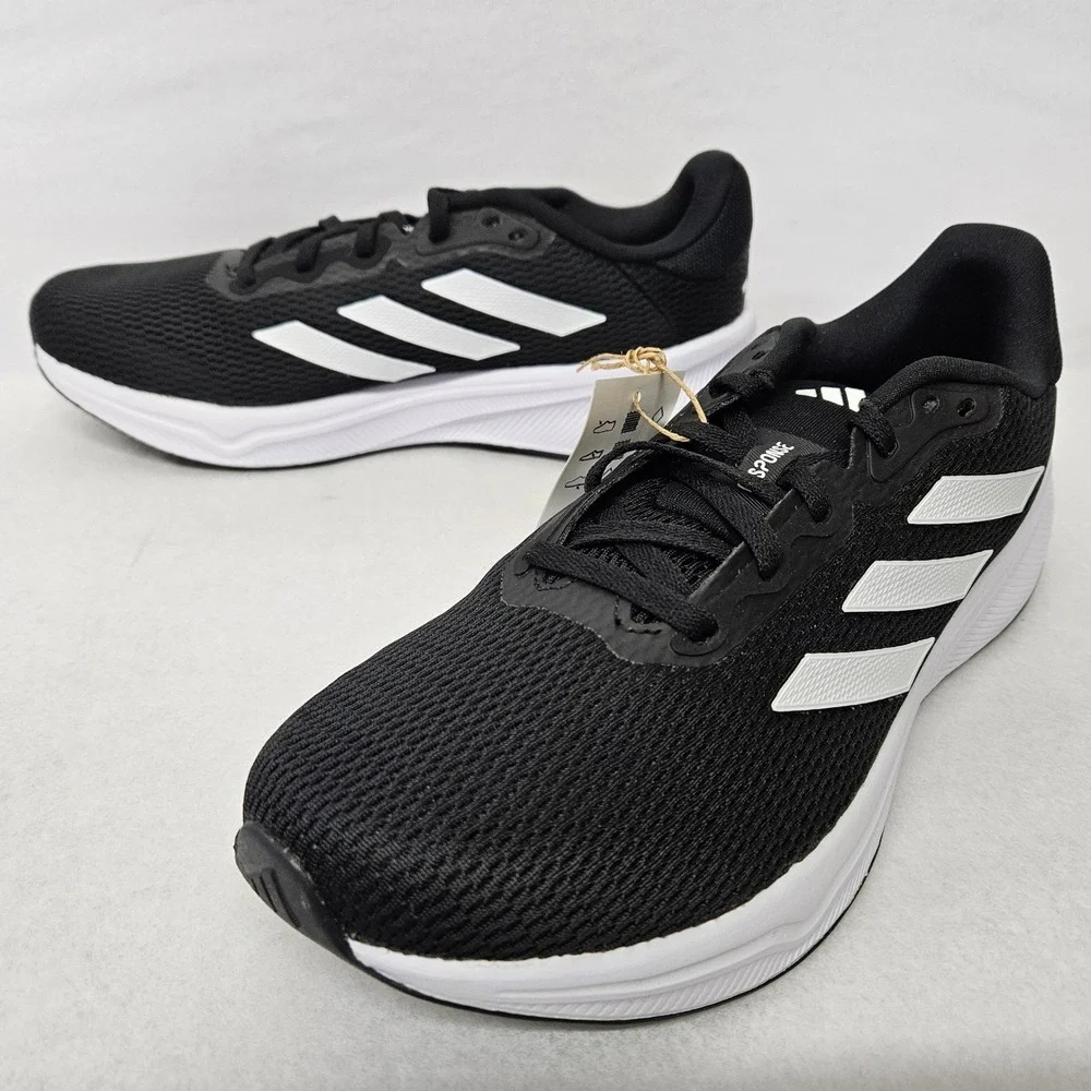 Adidas Response Running Shoes IH6007 Core Black White Men's Size‎ 9.5